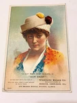 Victorian Trade Card Standard Wagon Co Chicago Il Best Road Cart Earth. Fixed Price $29.95.