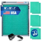 16X25X1 Polarized Media Electronic Air Filter - High Flow Homeowner Ins.... Fixed Price $217.21.