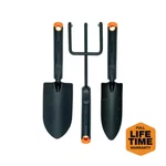 Fiskars 3-PIECE Garden Tool Set, Lawn And Yard Planting. Fixed Price $13.60.