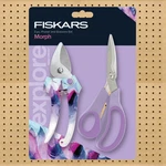 Fiskars Explore Collection Bypass Pruner & Veggie Shears Set: 2-PIECE Morph. Fixed Price $24.98.