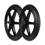 20X1.95" Flat Free Cart Compatible With Rubbermaid Wheelbarrow Wheels,.... Fixed Price $93.32.