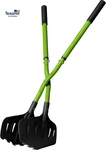 Earthwise 50002 Gator Grabber Telescoping Leaf Clean-up Tool, Green/black. Fixed Price $63.82.