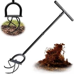 Hand Tiller Garden Claw, 4-TINE Twist Cultivator For Soil Loosening. Fixed Price $38.53.