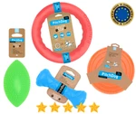 Pitchdog Set Barbell+flying Disk+sportball+ring Training-fitness Tool/toy. Fixed Price $77.69.