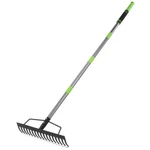 Workpro 65" Heavy Duty Bow Rake 17 Tine Metal Head Garden Adjustable Handle. Fixed Price $33.29.