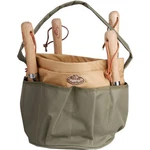 Esschert Design GT05 Round Canvas Garden Tool Bag 8 Pockets 10 X Inch Green. Fixed Price $40.98.
