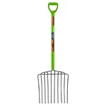 Ames 2827000 10-TINE Welded Steel Ensilage Fork With Hardwood Handle D-grip,. Fixed Price $143.64.