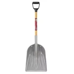 Husky 31 In Wood Handle Grip Poly Scoop Shovel 77540 945. Fixed Price $49.34.