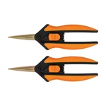 6 In. Titanium Micro-tip Pruning Shears With Softgrip Handles (2-PACK). Fixed Price $23.38.