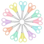 12 Pack Kids Safety Scissors With Blunt Tips Non-toxic Plastic Craft Scisso.... Fixed Price $10.56.