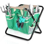 9 Pcs All-in-garden Tools Set, Heavy-duty Cast-aluminum Gardening Kit With Fo.... Fixed Price $45.40.