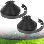 2-INCH X 100 Ft Landscape Edging Border With 150 Stakes, Plastic For L.... Fixed Price $59.46.