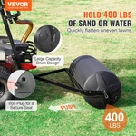 Tow Behind Lawn Roller, 400LBS Sand/water Filled Yard Black. Fixed Price $254.40.