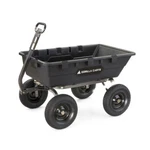 Gorilla Carts Poly Garden Dump Camping Beach Wagon. Fixed Price $409.99.
