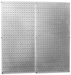 Wall Control 30-P-3232GV Galvanized Steel Pegboard Pack. Fixed Price $59.60.