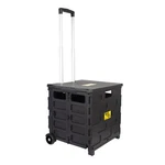 Products Quik Cart Wheeled Rolling Crate Teacher Utility With Seat Heavy. Fixed Price $85.55.