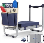 Tovve Foldable Garden Kneeler And Seat, Heavy Duty Stool With 10" Wide. Fixed Price $101.99.
