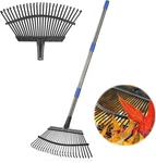 Garden For Leaves, Leaf Rakes Heavy Duty Yard,lawn,shrub,grass,mulch, 1. Fixed Price $20.13.