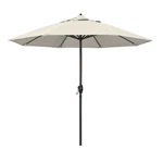 California Umbrella 9' Round Aluminum Outdoor Deck Crank Lift - Bronze. Fixed Price $114.33.