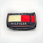 Rare Tommy Hilfiger Big Flag Rolling Travel Suitcase Roller Check Logo Bag. Fixed Price $89.99.