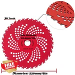 Irmm 9" 36T And 10" 80T Carbide Brush Cutter Weed Trimmer Blades. Fixed Price $44.99.