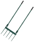 Heavy Duty Broadfork Garden Tool, 5-TINE Manual Soil Tiller Deep Digging .... Fixed Price $103.27.
