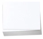 Hamilco 5X7 White Linen Textured Cardstock Paper Blank Index Flat .... Fixed Price $24.03.
