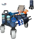X900 Beach Wagon For Sand With 9" 4" Big Wheels, Extra Large Heavy Duty Folding. Fixed Price $229.70.