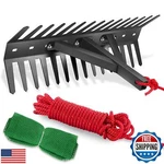 Yivikpe Pond Rake, Weed Removal Tool, Steel Blades 24 Inch Aquatic. Fixed Price $82.99.