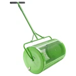 Compost Spreader Peat Moss 24 Push/tow-behind Roller Lawn. Fixed Price $135.80.