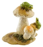 Top Collection Miniature Fairy Garden And Terrarium Frogs Mushrooms S.... Fixed Price $17.77.
