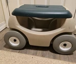 Step 2 Rolling Garden Hopper - Multi Purpose Utility Seat Storage Cart. Fixed Price $49.99.