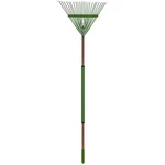 54 In. 22-TINE Hardwood/steel Handle Leaf Rake. Fixed Price $47.02.