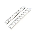 Cargosmart Aluminum Straight Fixed Ramp With Treads (2PK) - Easily And Safely.... Fixed Price $231.03.
