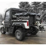 SHPE0400 - Saltdogg 0.40 Cubic Yard Electric Black Poly Hopper Spreader. Fixed Price $4444.00.