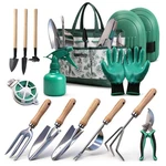 New Bluemars Gardening Hand Tool Kit 14PCS Heavy Duty Stainless Steel Set. Fixed Price $37.01.