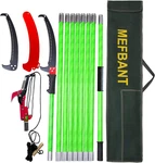 Pole Saw For Tree Trimming - 30 Ft Extendable Pruner, Long Handle. Fixed Price $99.51.