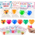 Labrostar 24PACK Valentines Day Cards Heart Balls Gifts For Kids. Fixed Price $29.84.