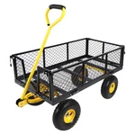 900 Lbs Garden Carts Wagons Heavy Duty Utility Outdoor Steel Lawn. Fixed Price $86.21.