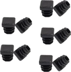 Murtenze 50PACK 1/2 Inch Plastic End Caps, Black Square Plugs For Tubing C.... Fixed Price $17.65.