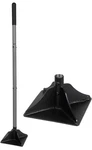 Walensee Steel Tamper With 48 Inch Handle 8"X8" 8", Black. Fixed Price $35.00.