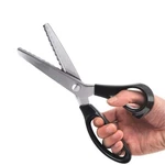 Fabric Pinking Shears, Serrated Scalloped Stainless Steel Handled Professiona.... Fixed Price $22.39.