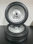 Marathon 4.10/3.50-4 All Purpose Flat-free Utility Tire Lot Of 2 New/open Box. Fixed Price $35.00.
