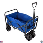 Folding All-terrain Utility Wagon Cart Collapsible With Extra Wide Wheels. Fixed Price $190.49.
