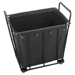 Vevor Laundry Cart, Rolling Grocery Utility With Waterproof Liner & Swivel. Fixed Price $88.26.