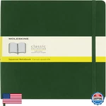 Moleskine Classic Notebook Soft Cover Xl 7.5 9.5 Squared/grid Myrtle Green. Fixed Price $48.51.