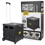 Dbest Quik Cart Pro Rolling Crate Black Aluminum. Fixed Price $104.99.
