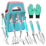 Melonart Tool SET,8 Pcs Gardening Hand Starter Kit For Green&pink. Fixed Price $32.95.