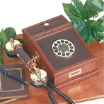 Wood Telephone Oak 10"H X 7.5"W 4 3/8"D Renovator's Supply. Fixed Price $101.99.