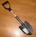Anvil 18 In. D-grip Short Wood Handle Compact Digging Shovel (77498-944). Fixed Price $38.50.